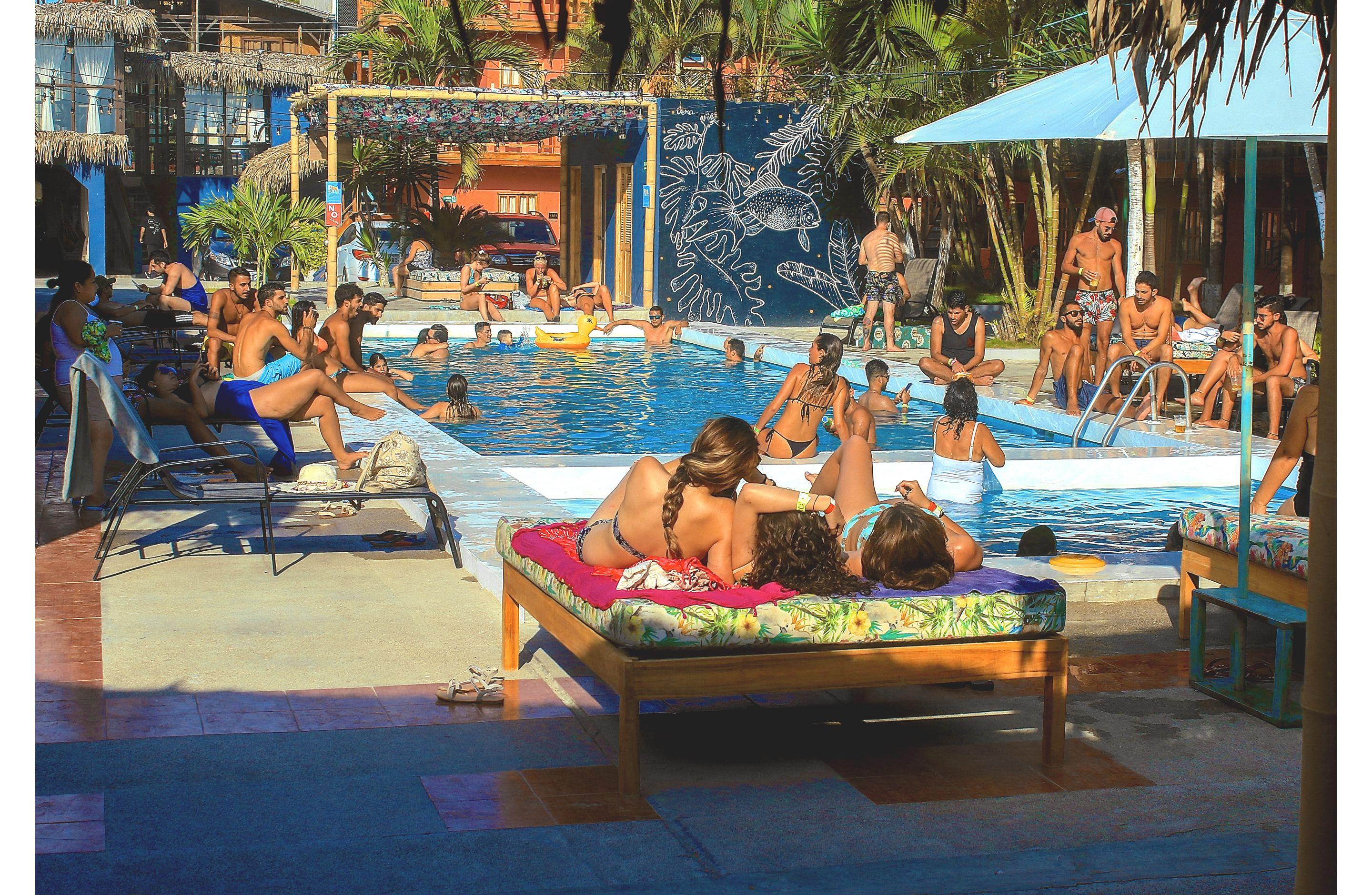 Slumber Party Montanita Hotel Buitenkant foto